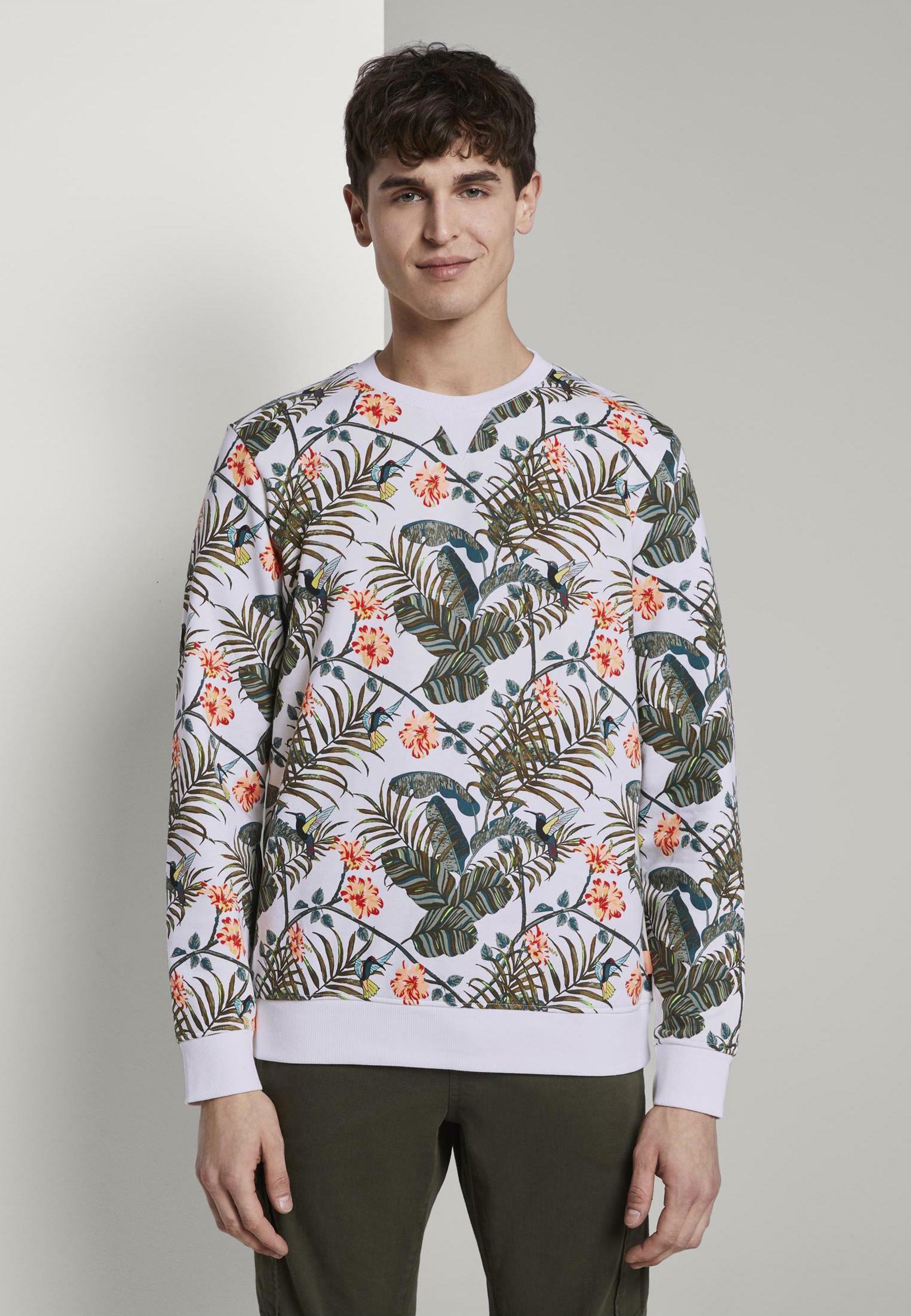 TOM TAILOR DENIM STRICK & SWEATSHIRTS SWEATSHIRT MIT TOM TAILOR Sweatshirt »Sweatshirt mit Print« | OTTO | Print