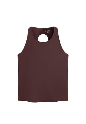 OYSHO CROSS-BACK COMFORTLUX - Toppi - mottled brown