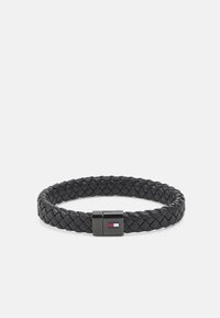 Tommy Hilfiger ROUND BRAIDED BRACELET - Bracelet - schwarz