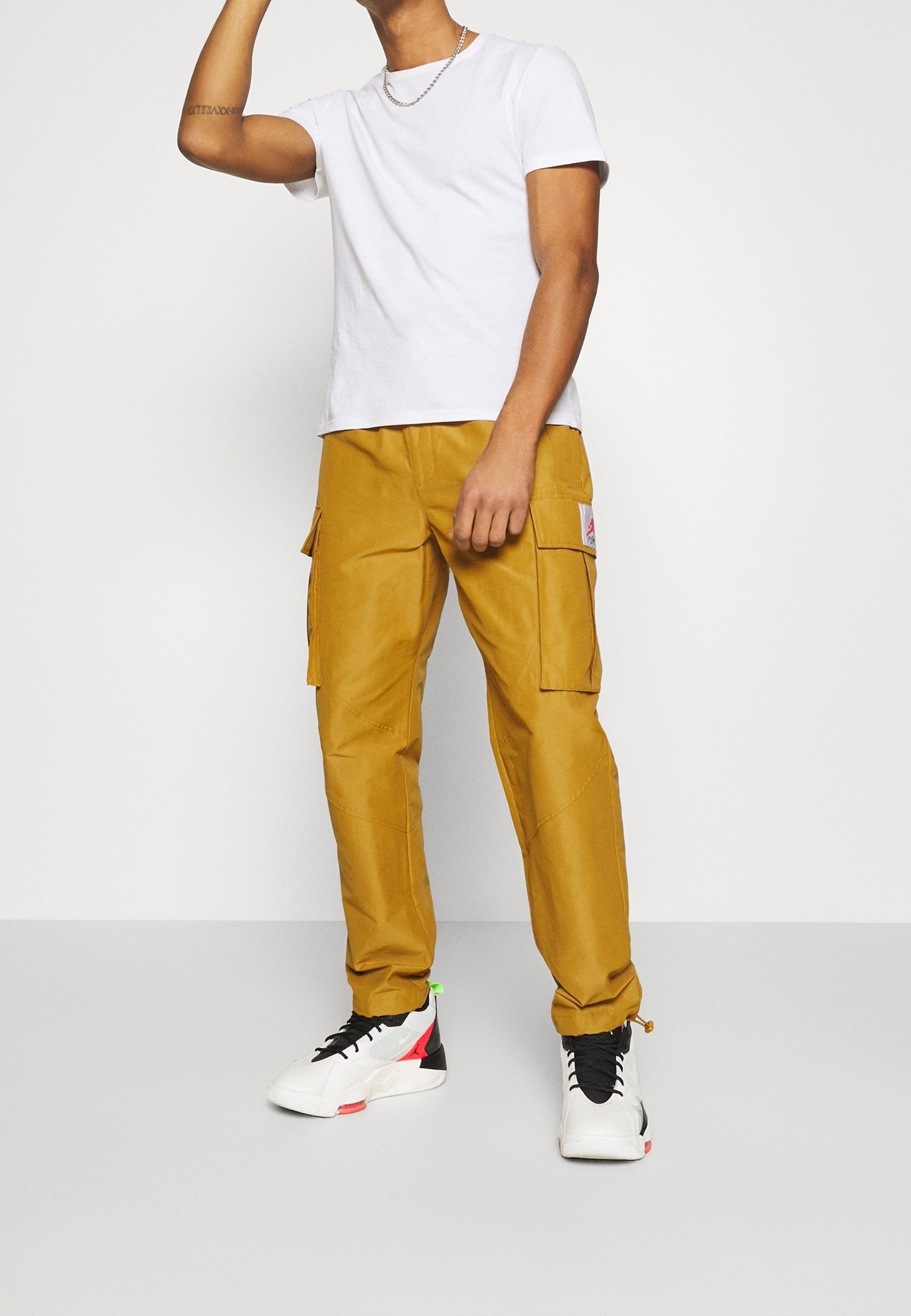 yellow jordan pants