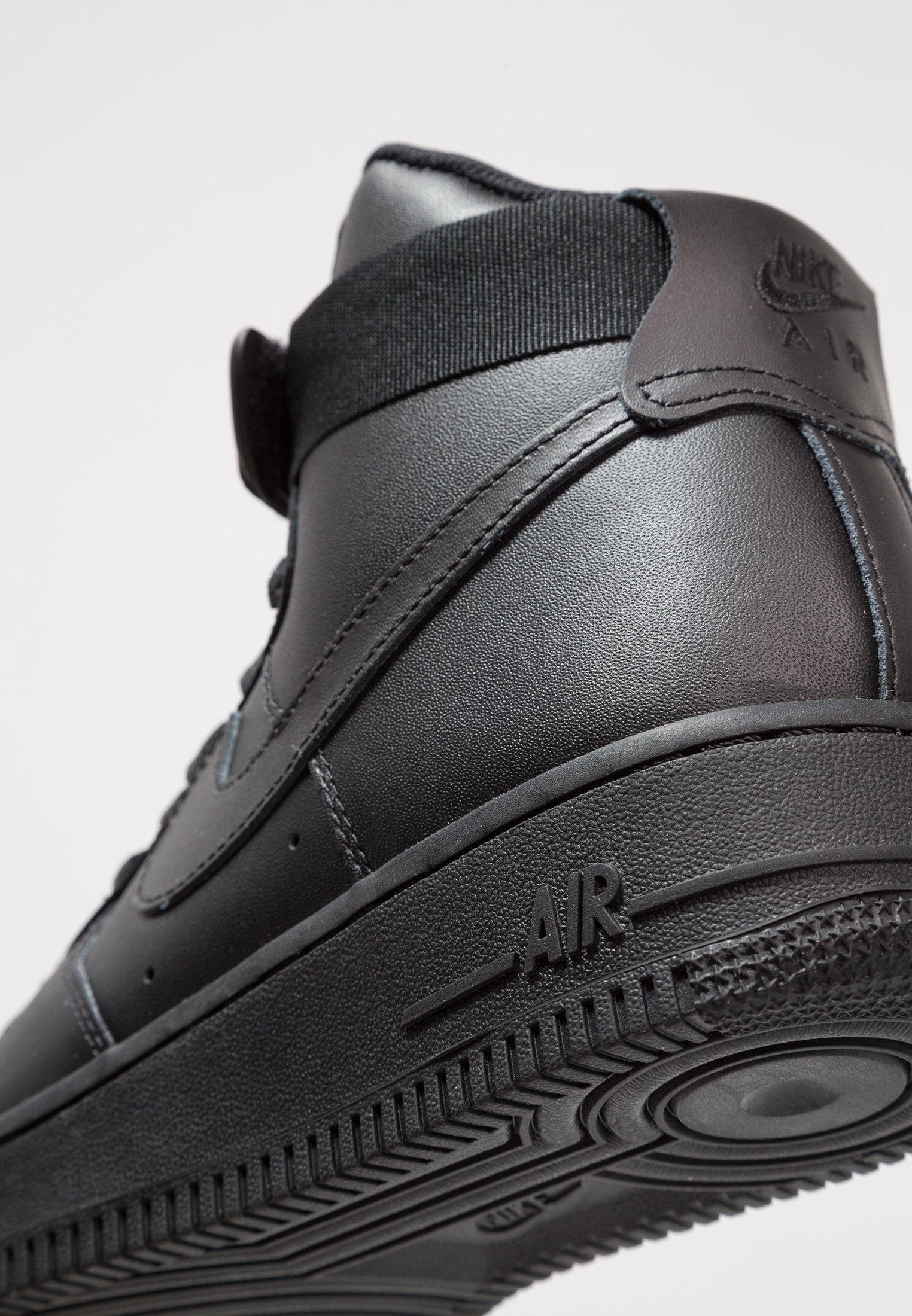 Nike Sportswear AIR FORCE 1 Høye joggesko blacksvart Nike Sportswear AIR FORCE 1 SHADOW Joggesko blacksvart