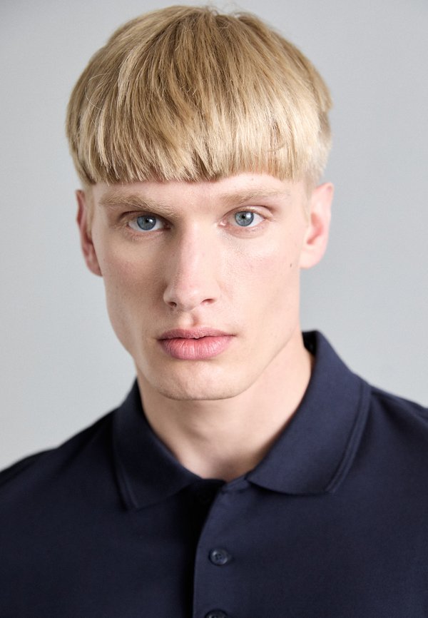 DARIOS - Polo shirt - light ink2