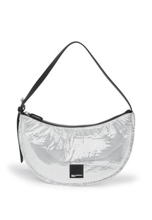 SOFT HALF MOON - Håndveske - silver