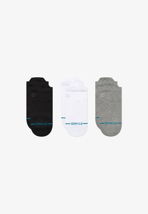 Stance ICON LOW TAB UNISEX 3 PACK - Calze - black/white/grey