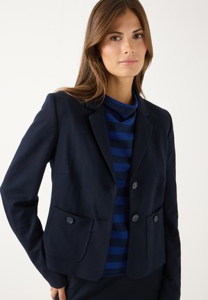 More & More, MORE & MORE KURZER, KASTIGER JERSEYBLAZER - Blazer - marine