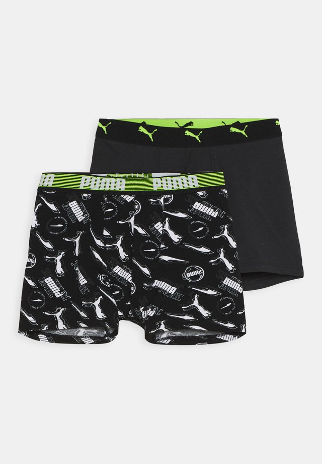 BOYS ALPHA PRINT BOXER 2 PACK - Panties - black combo