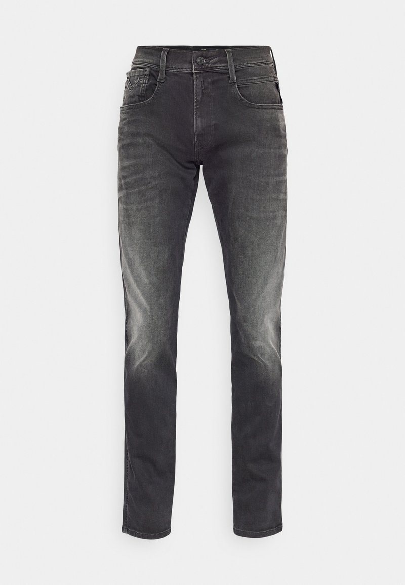 Replay Slim fit jeans zwart