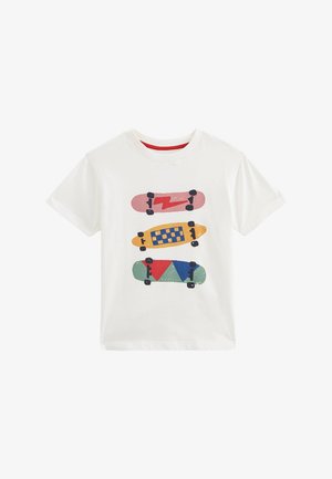 Monoprix T-shirt imprimé - ecru