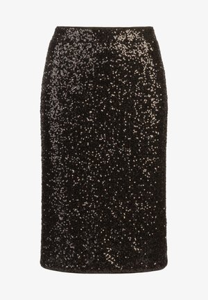 Apart PAILLETTENROCK - Gonna a tubino - schwarz