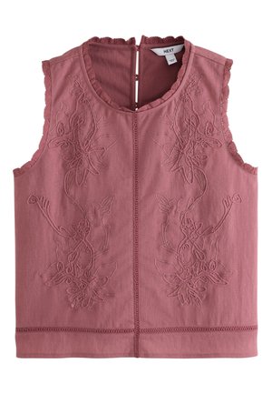 Next, REGULAR FIT - SLEEVELESS CREW NECK CORNELLI TOP . - Bluse - pink