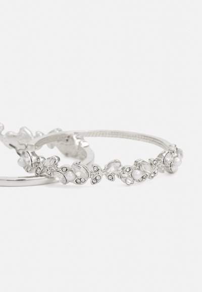 Marchesa VINE LEAF HOOP - Øredobber - silver-coloured
