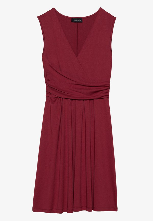 Jersey dress - bordeaux3