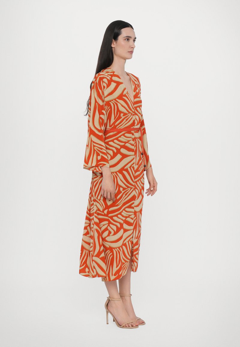 Diane von Furstenberg SADIE DRESS - Day dress - orange - Zalando.co.uk