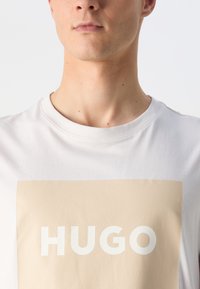 HUGO DULIVE - T-shirt print - open white