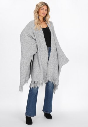 Strickjacke - light grey