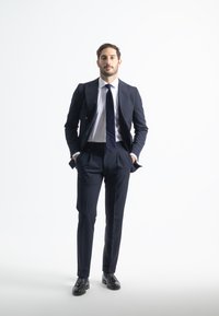 PuroEgo NON IRON  - Pantalón de traje - azul marino