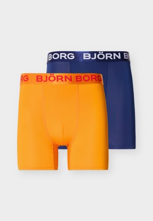 SPORTS 2 PACK - Trunks - orange/dark blue