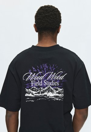 WOOD WOOD, T-Shirt print - black