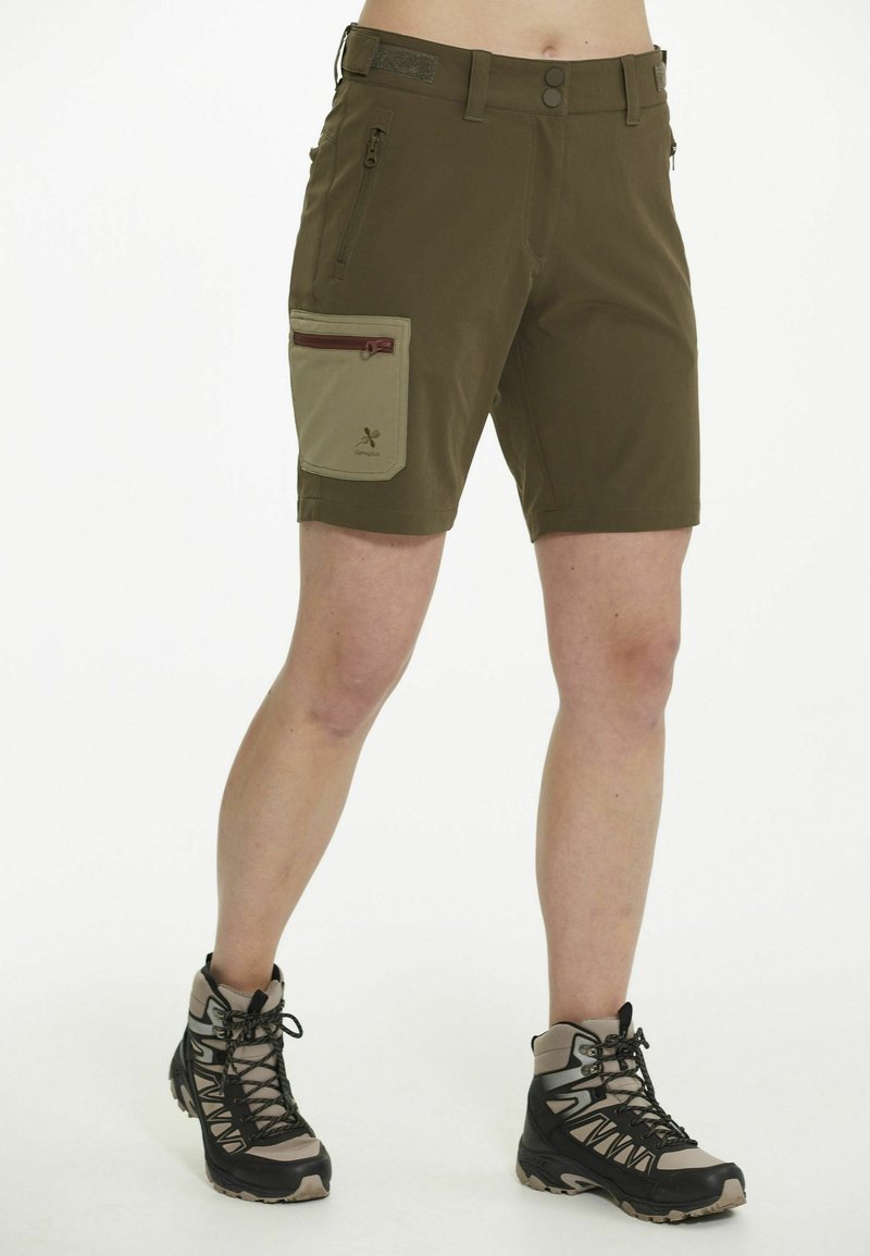 Damen Kleider | Gipfelglück HELMA Shorts tarmac/dunkelgrün - EB32455 Damen Kleider | Gipfelglück HELMA Shorts tarmac/dunkelgrün - EB32455