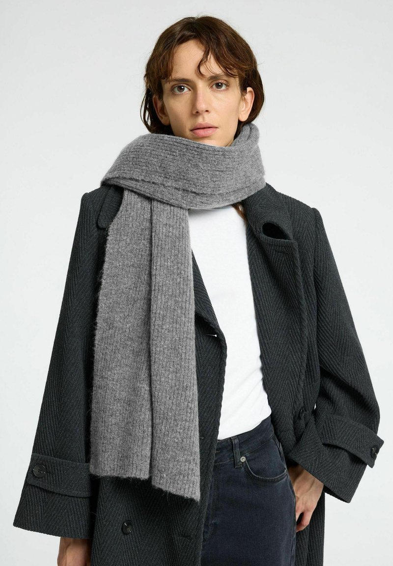 Selected Femme SLFMALINE NOOS - Sjaal - medium grey melange
