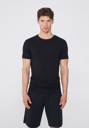 Tezenis STRETCH - T-shirt basic - nero