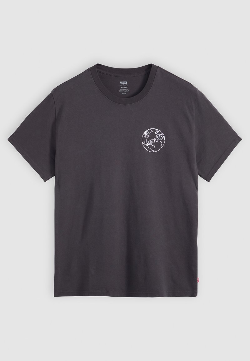 Levi’s® T-shirt print zwart