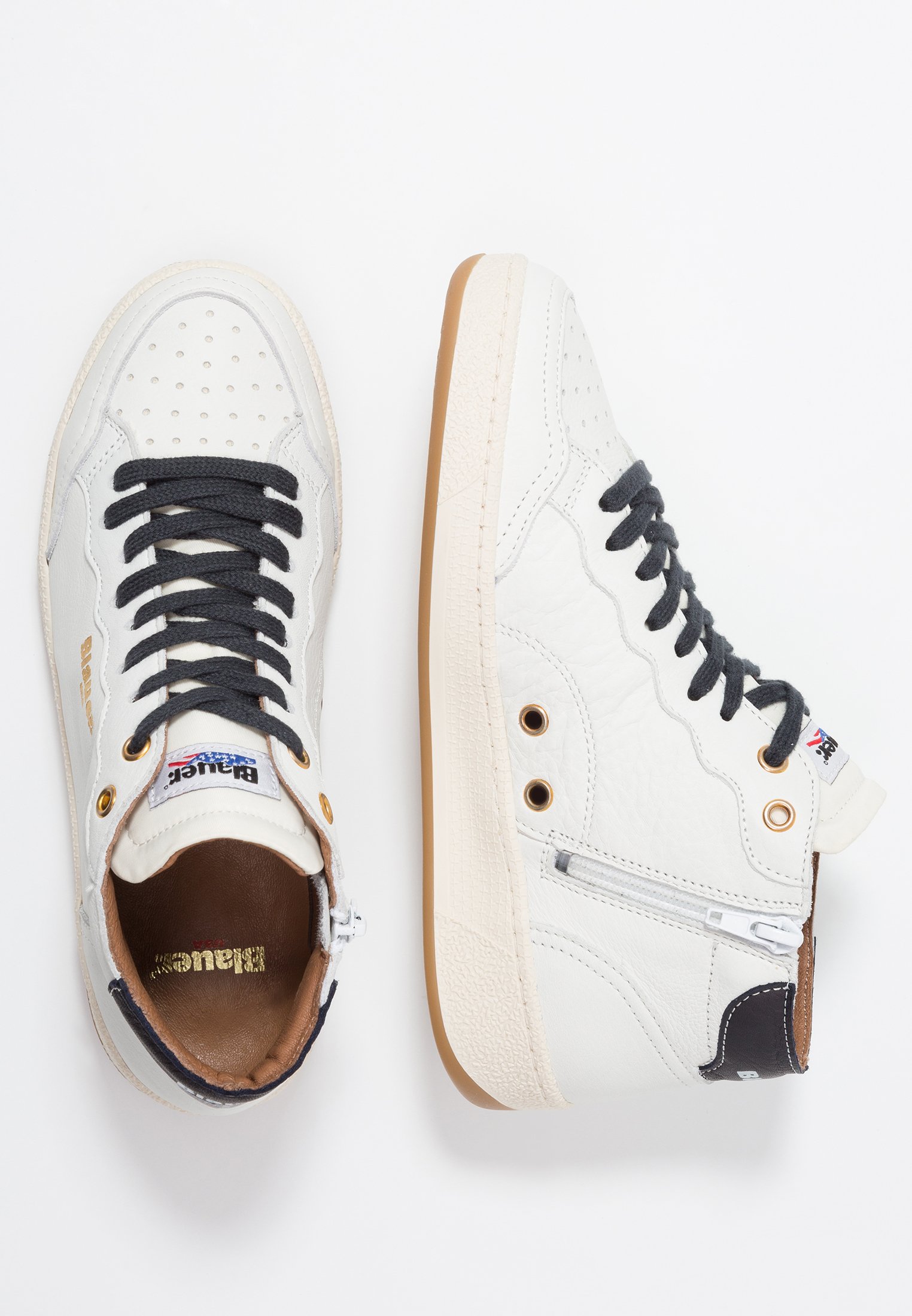 Blauer Sneakers hoog - white/wit - Zalando.nl