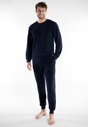 SET - Conjunto de pijama - blau dunkel uni