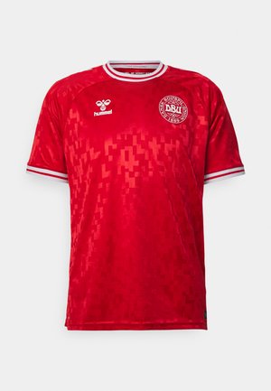 Hummel DENMARK DBU HOME JERSEY - Fodboldtrøjer - tango red