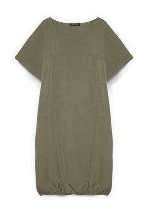 Fiorella Rubino, VESTITO A OVETTO - Abito a t-shirt - verde militare