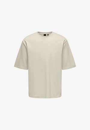 Helebeežide lühikeste varrukatega t-särk, ümar kaelus, valmistatud siledast puuvillakangast. Omab mugavat lõiget ja sirge lõikega varrukaid.