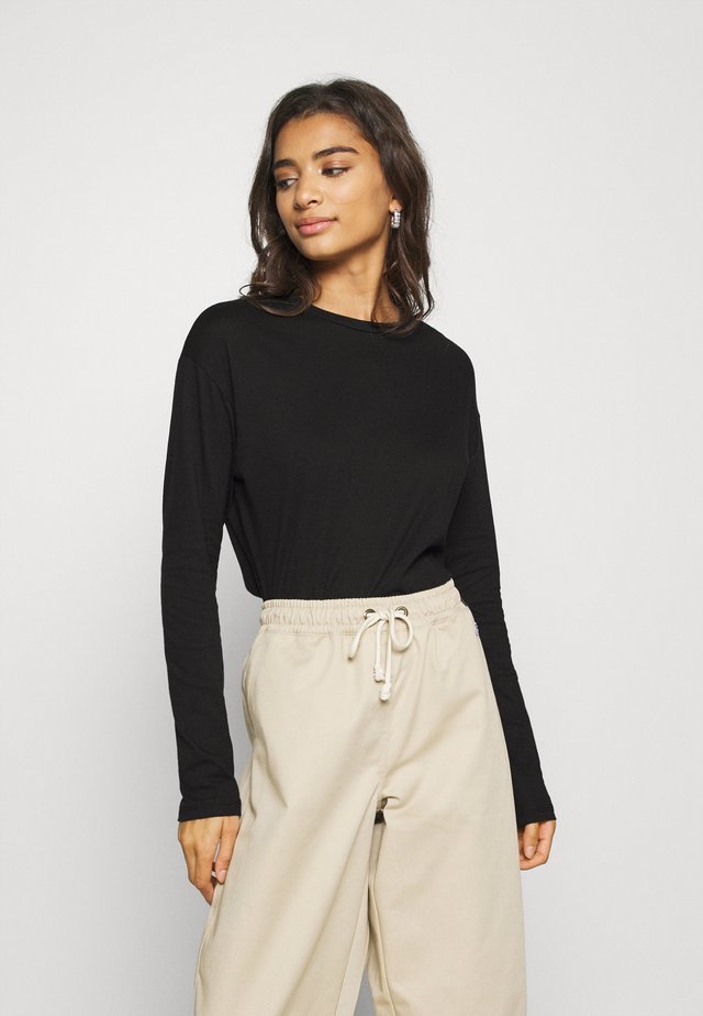 LONG SLEEVE BASIC - Langarmshirt - black