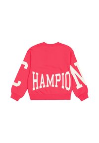 Champion CREWNECK GRAPHIC SHOP - Sudadera - berry