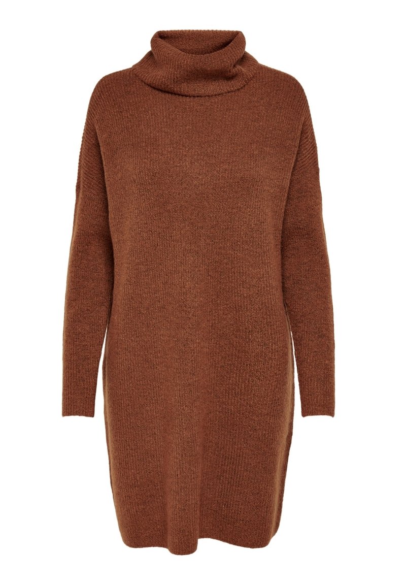 ONLY Jumper dress - brown - (Pre-owned) - Zalando.ie