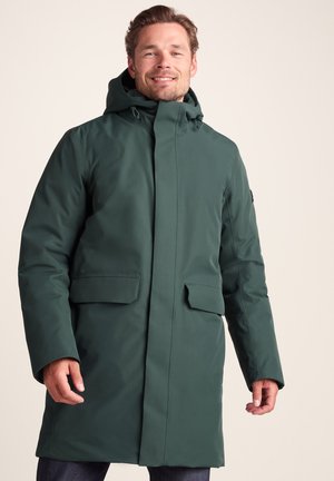 Down coat - racing green