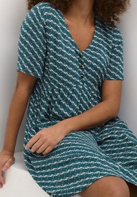Kaffe Abito a camicia - blue