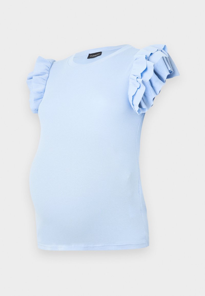 Even&Odd Maternity T-shirt basic lichtblauw