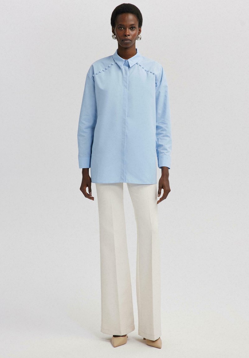 Touché Privé Overhemdblouse blauw Touché Privé Overhemdblouse blauw