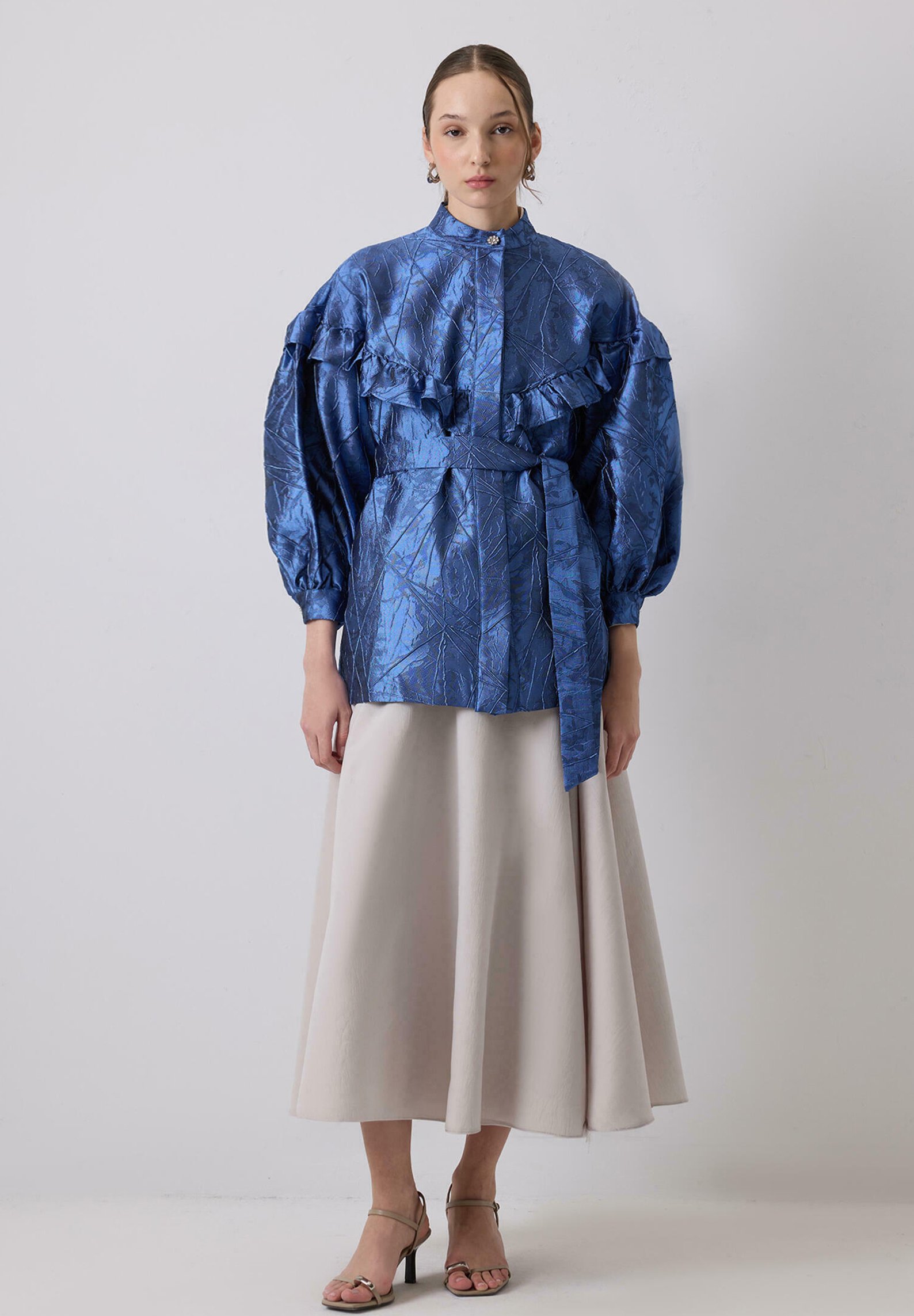 売れ筋商品|||ヤス シャツ レディース トップス YASDOTTISH - Button-down blouse - sandshell YAS YASDOTTISH - Button-down blouse - sandshell/beige - Zalando