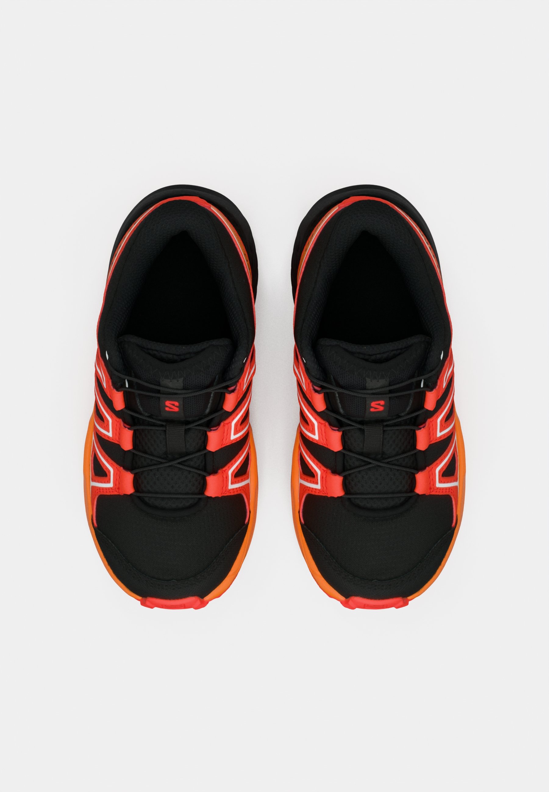 Salomon SPEEDCROSS UNISEX - Hiking shoes - black/cherry tomato