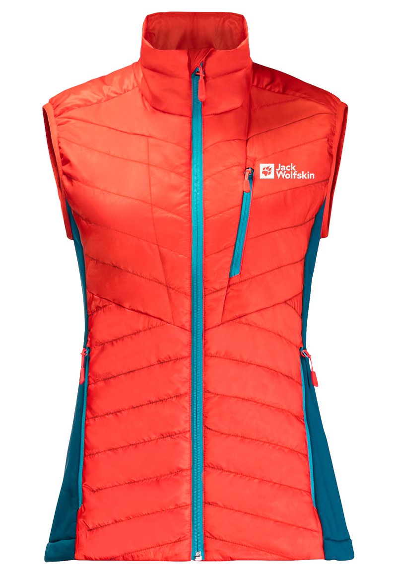 Jack Wolfskin Bodywarmer abrikoos