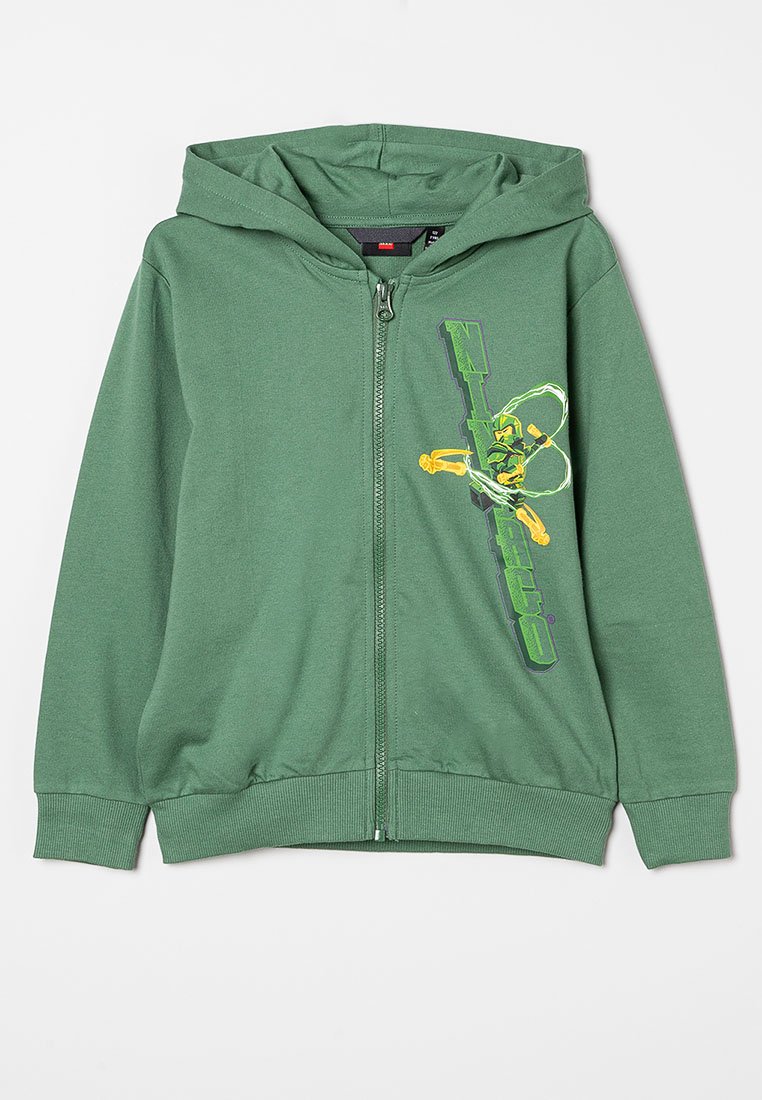 LEGO® kidswear Sweater met rits groen LEGO® kidswear Sweater met rits groen