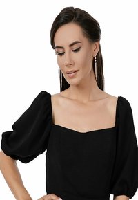 JETTE ZIRKONIA - Örhänge - roségold-coloured