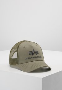 Alpha Industries - BASIC TRUCKER UNISEX - Cap - dark green Thumbnail-Bild 1