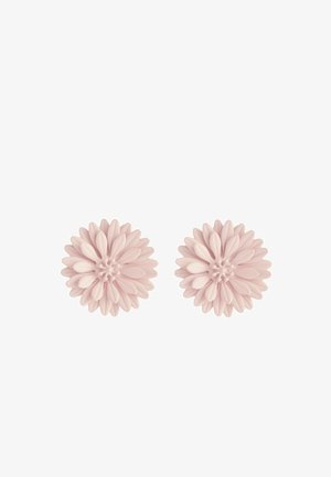 Next, POWDER COATED FLOWER STUD EARRINGS . - Ohrringe - pink