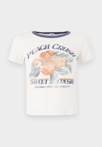 PEACH CRUSH BABY - Marškinėliai su spaudiniu - white