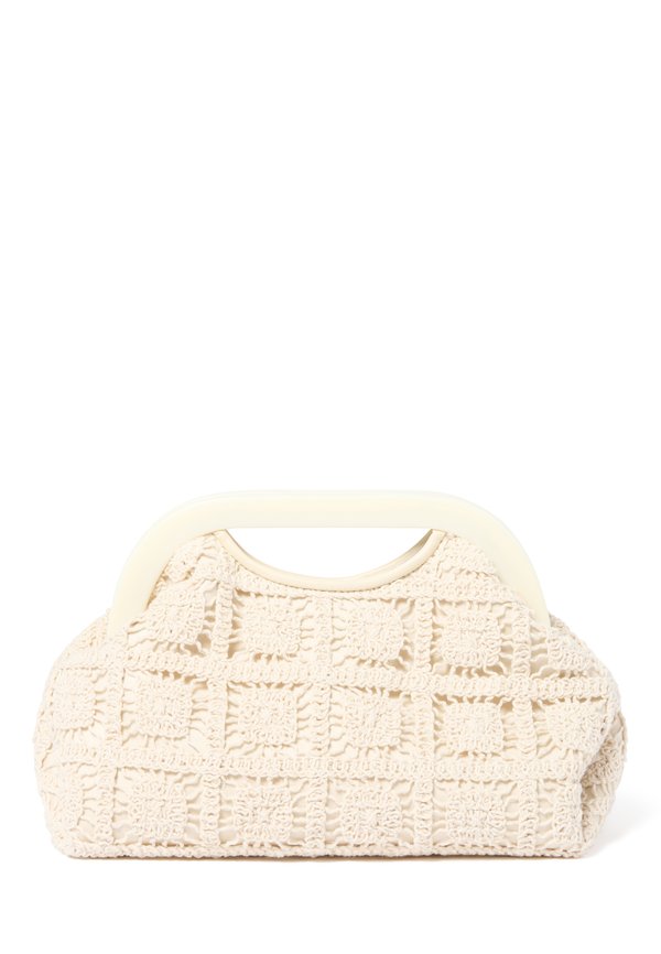 MACY MACRAME CLUTCH - Cross body bag - ivory2