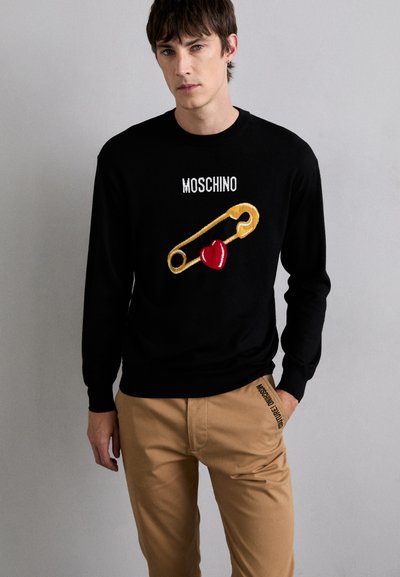MOSCHINO Džemper - fantasia nero