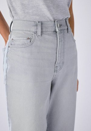 Next, PETITE FIT - STOVEPIPE STRAIGHT LEG JEANS - Jeans Relaxed Fit - light grey