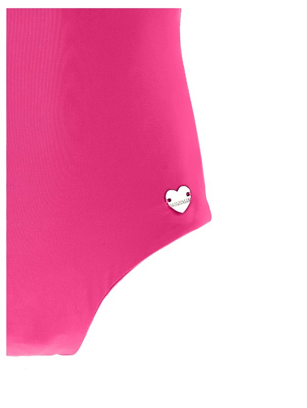 COSTUME INTERO ELEGANT UNITO - Swimsuit - fucsia2
